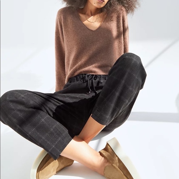 The Group by Babaton (Aritzia) Cropped Flannel Trousers - Picture 2 of 5